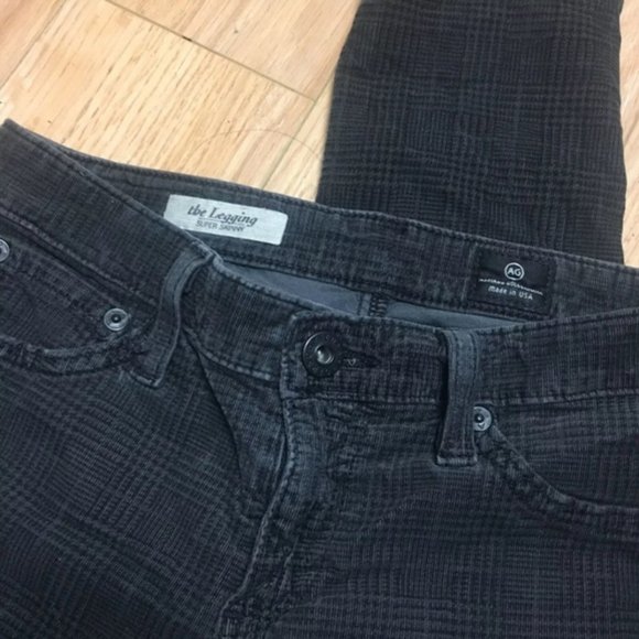 Adriano Goldschmied The Legging Skinny Plaid Pants - Picture 6 of 11